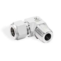 Male Elbow Tube OD 1/4" - PT 3/8" BSPP - 316SS